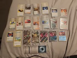 Pokemon TCG: Tournament READY Roaring Moon Ex Deck!! W/ Pikachu Deck Sleeves - Image 1