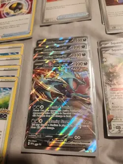 Pokemon TCG: Tournament READY Roaring Moon Ex Deck!! W/ Pikachu Deck Sleeves - Image 2