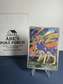 Pokemon TCG Zacian Phantasmal Flames Illustration Rare - Image 1