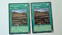 Wasteland - LOB-047 - Common - 1st/Unlimited Edition - Damaged - YuGiOh! X2 - Image 1