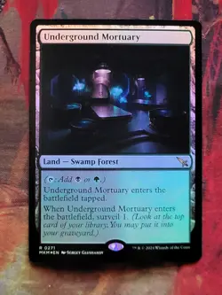 MTG Card: Underground Mortuary (Murders Karlov Manor) FOIL - Image 1