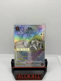 C.C. Winner Union Arena Card Champion Promo English CGH-1-077 Code Geass - Image 1