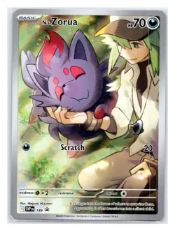 N's Zorua Promo SV: Scarlet & Violet Promo Cards 189 NM - Image 1
