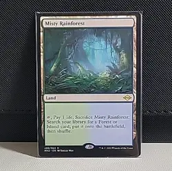 MTG Modern Horizons 2: Misty Rainforest 250/303 M/Nm Condition - Image 1