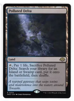 MTG Polluted Delta, Modern Horizons 3 (MH3) Regular Near Mint Magic NM - Image 1