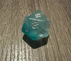 Oversized Tarkir Dragonstorm Magic the Gathering Spindown Lift Counter, D20 - Image 1