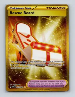 Rescue Board 225 2024 Pokemon Twilight Masquerade Hyper Rare Card NM+ - Image 1