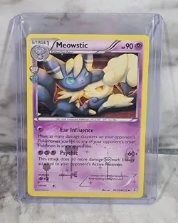 Pokemon TCG Meowstic RC15/RC32 GEN: Radiant Collection Holo LP - Image 1