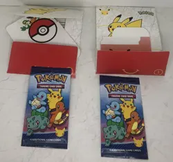 Lot Of 2 Pokemon McDonald’s Happy Meal Toy 2021 Celebrations Unopened Packs - Image 5