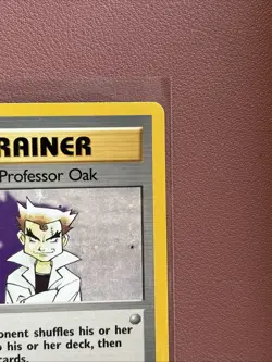 Pokemon TCG Imposter Professor Oak Base Set Unlimited Rare 73/102 NM/LP - Image 3