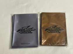 2 PACKS 80 YUGIOH TEAL & Bronze Card Protectors 5Ds Duelist Card Sleeves - Image 1