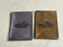 2 PACKS 80 YUGIOH TEAL & Bronze Card Protectors 5Ds Duelist Card Sleeves - Image 3