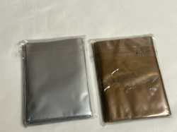 2 PACKS 80 YUGIOH TEAL & Bronze Card Protectors 5Ds Duelist Card Sleeves - Image 5