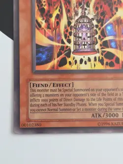 Yugioh Lava Golem Pharaonic Guardian PGD-107 Secret Rare Near Mint - Image 5