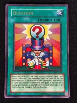 Yugioh Question PGD-104 Ultra (NM) - Image 1