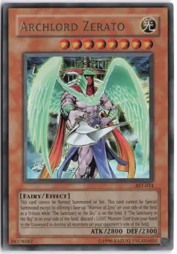 Yugioh - Archlord Zerato AST-034 Unlimited - Ancient Sanctuary - Image 1
