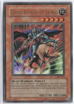 Yugioh - Ghost Knight of Jackal AST-071 Unlimited - Ancient Sanctuary - Image 1