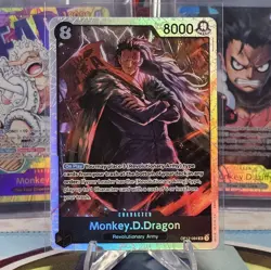 Monkey.D.Dragon OP12-094 SR Foil Legacy of the Master One Piece NM/M - Image 1