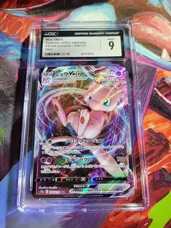 ✨✨✨ CGC 9 Mew VMAX 054/172 VSTAR Universe s12a Pokemon Card Japanese - Image 1