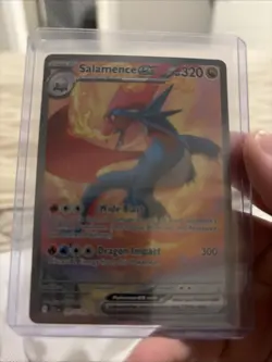 Pokemon TCG Salamence EX Journey Together Special Illustration Rare Card 187/159 - Image 1