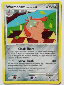 Wormadam 51/99 DMG - B1G1F - Arceus Pokemon Card - Miki Tanaka Art - Image 1