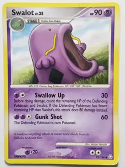 Swalot 72/146 DMG - B1G1F Legends Awakened Pokemon Card - Midori Harada Art - Image 1