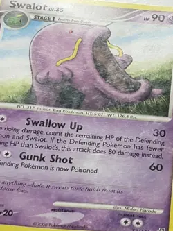 Swalot 72/146 DMG - B1G1F Legends Awakened Pokemon Card - Midori Harada Art - Image 2