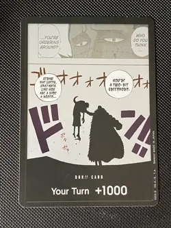 DON!! Card Special | Don!! Card Black & White (Crocodile) | One Piece - NM - Image 2