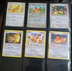 Pokemon Card Lot Eeveelution Collection Rare Stamped Full Art/Ex/v Cards... - Image 3