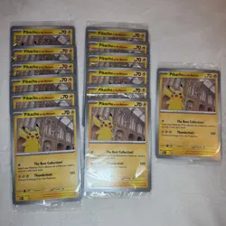 x 13 Pikachu At The Museum Jumbo Pokemon Card Perfect Condition - Fast Shipping - Image 2