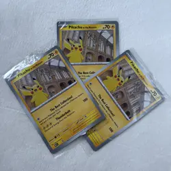 x 13 Pikachu At The Museum Jumbo Pokemon Card Perfect Condition - Fast Shipping - Image 4