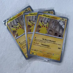 x 13 Pikachu At The Museum Jumbo Pokemon Card Perfect Condition - Fast Shipping - Image 5