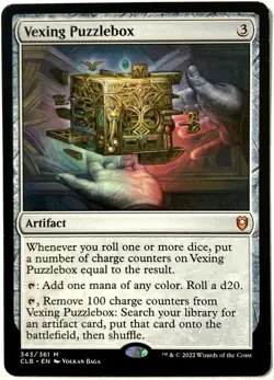 MTG Vexing Puzzlebox Commander Legends: Battle for Baldur's Gate 343/361 NM - Image 1