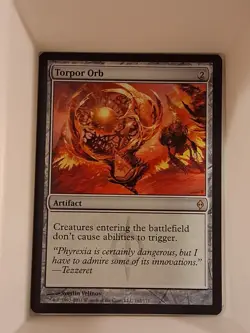 MTG Torpor Orb New Phyrexia NM - Image 1