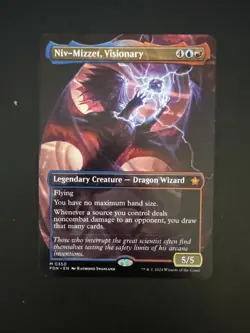 Niv-Mizzet, Visionary (Borderless) Foundations Regular - Image 1