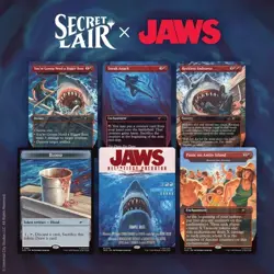 MTG Secret Lair Jaws: Terror of Amity Island - Non-Foil - New/Sealed - Image 2