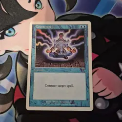 MTG Counterspell 7th Edition Common 2001 - LP - Image 1