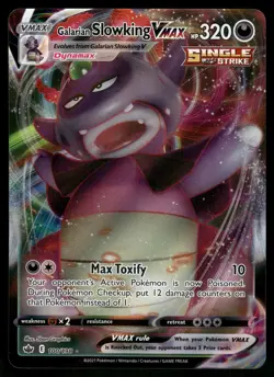Galarian Slowking VMAX 100/198 SWSH06: Chilling Reign Pokemon - Image 1