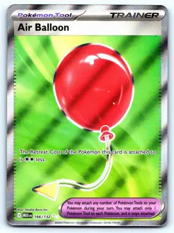 Air Balloon Ultra Rare #166/132 Mega Evolution Pokemon TCG - Image 1
