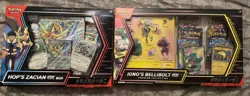 Pokemon TCG Journey Together Hops Zacian & Ionos Bellibot Premium Collection box - Image 1