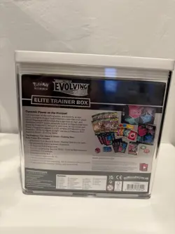Pokemon Sword & Shield Evolving Skies *FACTORY SEALED* ETB W/ Acrylic box - Image 3