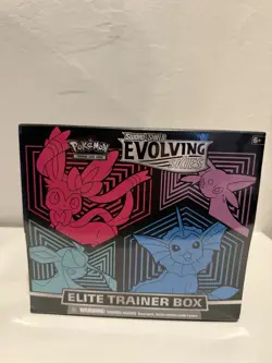 Pokemon Sword & Shield Evolving Skies *FACTORY SEALED* ETB W/ Acrylic box - Image 5