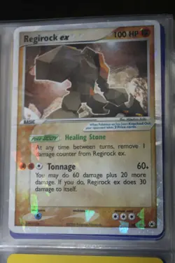 Pokemon Regirock EX 98/101, Ultra-Rare Hidden Legends *Near Mint Condition* - Image 1
