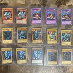 Blue eyed white dragon yugioh a lot of 52 cards all for 1 price - Image 1