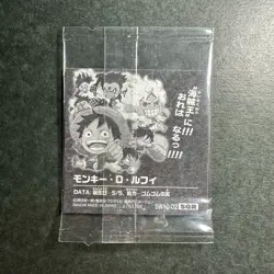 S4618 Luffy All Form Nika Gear 5 SGR Japanese One Piece Wafer Sticker Sealed - Image 2