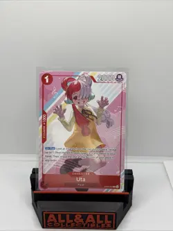 Uta (Welcome Pack Vol. 2) R One Piece Promotion Cards OP09-002 NM X1 - Image 1