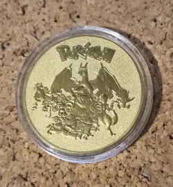 Piece Coin Medal Medaille Pokemon Mewtwo Pikachu Carte Collection Souvenir Gift - Image 3