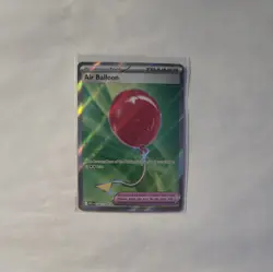 Pokemon TCG Air Balloon 166/132 Me01: Mega Evolution Holo Ultra Rare Mint - Image 1