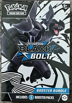 Pokemon TCG: Scarlet & Violet Black Bolt Booster Bundle New & Sealed - Image 1