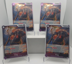 King Playset - EB04-031 x4 - The Azure Sea's Seven - One Piece TCG - English - Image 1